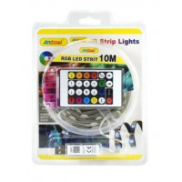 ANDOWL Tira Led Colores USB 10MTRS con Mando Q-DT75