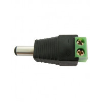Euroconnnex Conector Jack Alimentacion con Tornillo 0887  EUROCONNEX