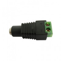 Euroconnnex Conector Base Alimentacion con Tornillo 0889  EUROCONNEX