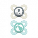 MAM Chupete Silicona Start 0-2 M Azul