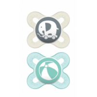 MAM Chupete Silicona Start 0-2 M Azul