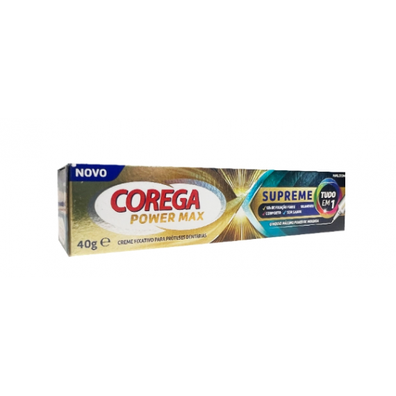 Corega Power Max Supreme Todo en 1 1 Tubo 40 G  GSK CH