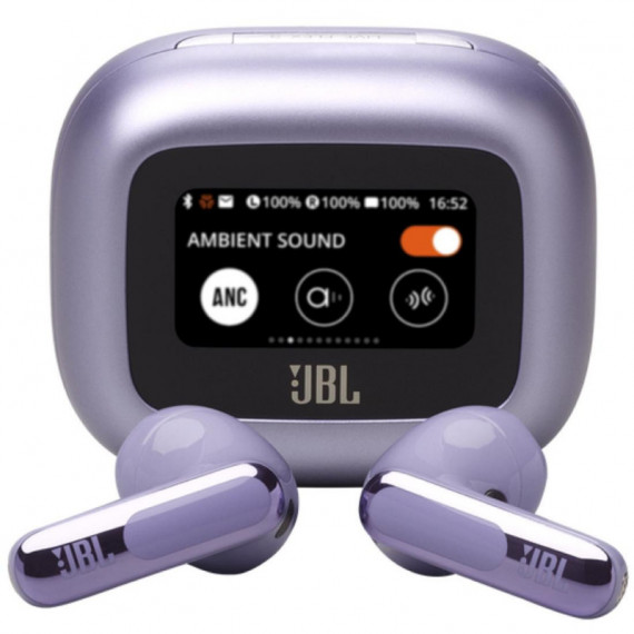 Auriculares BLUETOOTH JBL Live Flex 3 con Cancelación de Ruido Púrpura