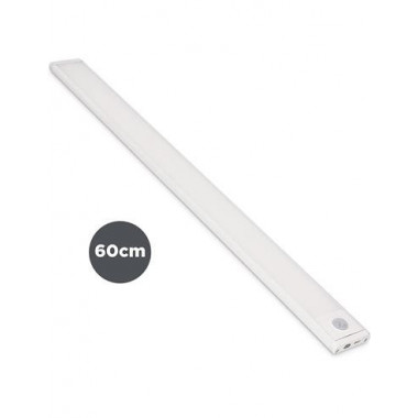KSIX Tubo Led con Sensor Sophia Recargable 60CM,200LM,4000K,LUZ BLANCA,3,2W
