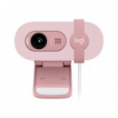 LOGITECH Webcam Brio 100 Rosa Full HD USB