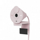 LOGITECH Webcam Brio 300 Rosa Full HD Usb-c