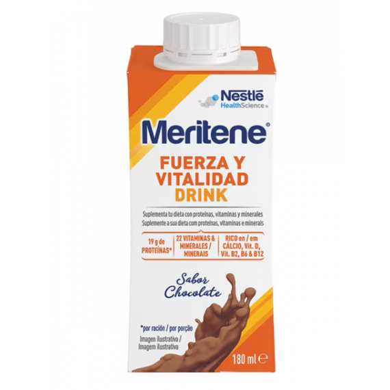 MERITENE Fuerza y Vitalidad Drink 4 Botellas 180