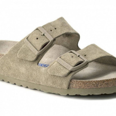 Arizona Plantilla Blanda ante - Faded Khaki  BIRKENSTOCK