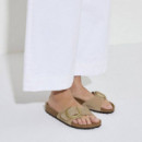 Madrid Big Buckle Piel Nubuc - Sandcastle  BIRKENSTOCK