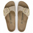 Madrid Big Buckle Piel Nubuc - Sandcastle  BIRKENSTOCK