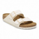 Arizona Birko-flor - Eggshell  BIRKENSTOCK
