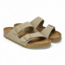 Arizona Birko-flor - Faded Khaki  BIRKENSTOCK
