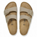Arizona Birko-flor - Faded Khaki  BIRKENSTOCK