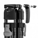 LEOFOTO Tripode Carbono Doble Tubo LVF-163C+FH10