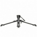 LEOFOTO Tripode Carbono Doble Tubo LVF-163C+FH10