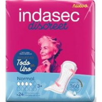 Indasec Normal Peque 24 Ud 150 Ml  INDAS