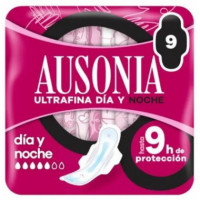 Compresas AUSONIA Air Dry Noche Alas 10