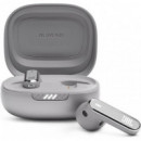 Auriculares BLUETOOTH JBL Live Flex Plata con Cancelación de Ruido