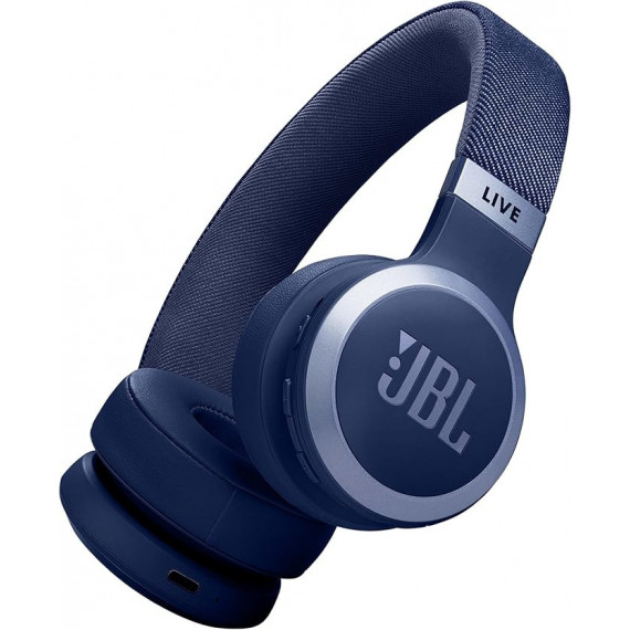 Auriculares BLUETOOTH JBL Live T670NC con Cancelación de Ruido Azul