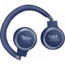 Auriculares BLUETOOTH JBL Live T670NC con Cancelación de Ruido Azul