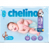 Pañal Infantil CHELINO  T- 3 (4 - 10KG)
