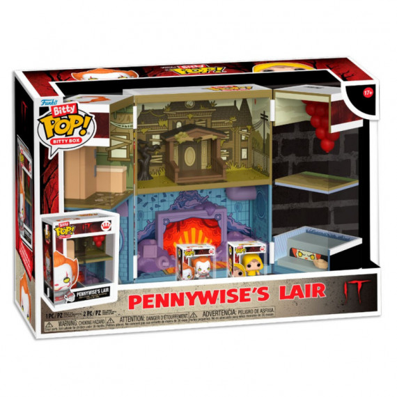 FUNKO Bitty Pop Box Guarida de Pennywise It