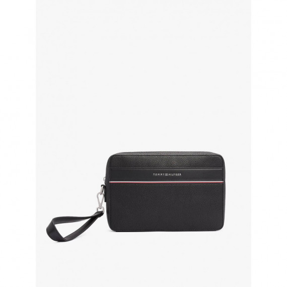 Th Corp Pouch Black  TOMMY HILFIGER
