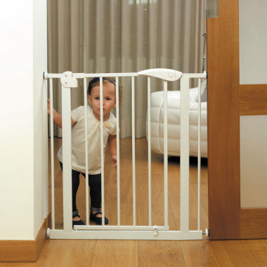 Puerta / Barrera Seguridad Met&aacute;lica 75-80 + EXT.10 Cm  OLMITOS