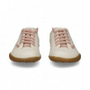 Cordones Elasticos Piel Blanco   CAMPER