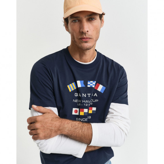 Camiseta Graphic de Gant