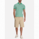 Polo RALPH LAUREN - SSKCCMSLM10-SHORT Sleeve-polo Shirt - Summer Emerald White - 710956682004/SUMMER Emerald White