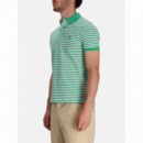 Polo RALPH LAUREN - SSKCCMSLM10-SHORT Sleeve-polo Shirt - Summer Emerald White - 710956682004/SUMMER Emerald White