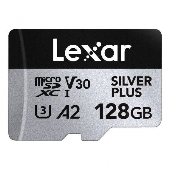 LEXAR Micro Sdxc Silver Plus 128 Gb Uhs-i V30