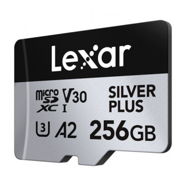 LEXAR Micro Sdxc Silver Plus 256GB Uhs-i V30