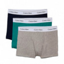 Pack de 3 Bóxers Ajustados - Icon Cotton Stretch  CALVIN KLEIN