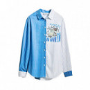 Camisa Perfect Ride  DESIGUAL