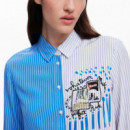 Camisa Perfect Ride  DESIGUAL