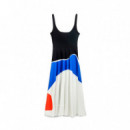 Vestido Ondas Lacroix  DESIGUAL