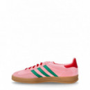 ADIDAS ORIGINALS - Gazelle Indoor W - Cougrn Glopnk GUM3 - JI2713/COUGRN Glopnk GUM3