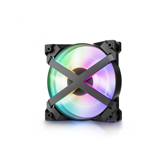 Ventilador DEEPCOOL MF120 Gt 12 Cm Negro, Blanco 3 Pieza(s)