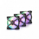 Ventilador DEEPCOOL MF120 Gt 12 Cm Negro, Blanco 3 Pieza(s)
