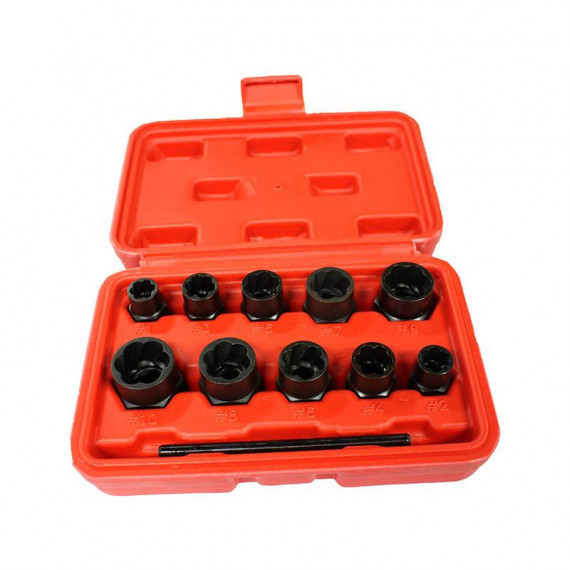 Juego de Vasos Twist para Extracción FARGO TOOLS 11 Pcs