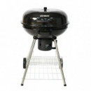Barbacoa de Carbon Redonda Serie Oma AIRMEC 66.8X90.4X58.7 Cm