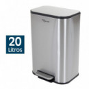 Papelera de Cocina Inox BENOTTI 20 Litros