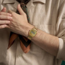 CASIO A158WEGV-9A – Reloj Retro Dorado con Cronómetro y Alarma