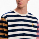 Camiseta de Rayas Xavi  DESIGUAL