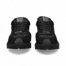 EA7 PLATA DEPORTIVO ANTE+PIEL NEGRO