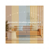 KSIX Bombilla Inteligente Wifi Smart Led Bulb 9W,806 LUMENES,E27 A60 Blanca Compatible Alexa Google