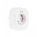 KSIX Enchufe Inteligente Wifi Smart Plug Energy Slim Compatible con Google,alexa,amazon BXWSP1