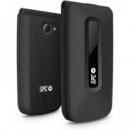 SPC Telefono Movil Titan Negro Dual Sim, Linterna, Teclas Grandes Xxl, Radio Fm,volumen Alto 2407